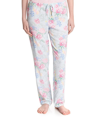 Aqua All-Over Print Pyjama Pants